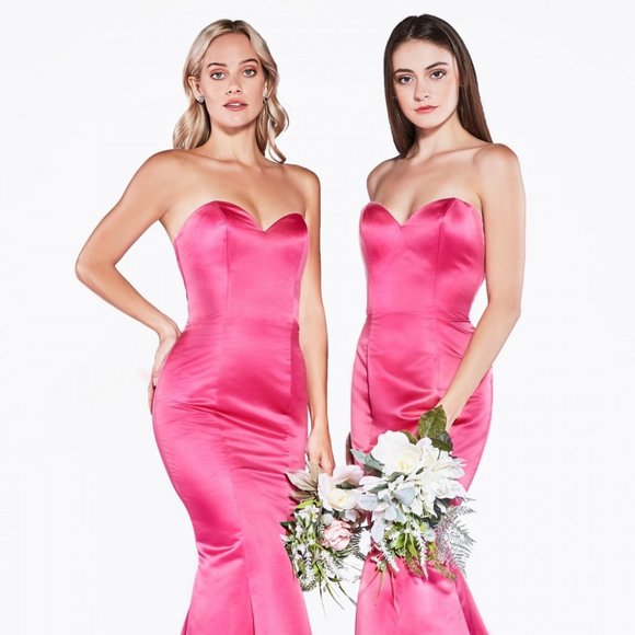 Sweetheart Neck Strapless Prom Dress CD8792 - Picture 3 of 4